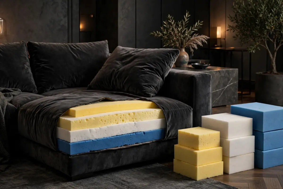 Sofa cushion making and foam density upgrade in Delhi